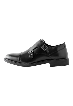 Next, REGULAR FIT - DOUBLE MONK SHOES - Business loafers - black