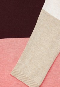 Street One Stickad tröja - mottled brown