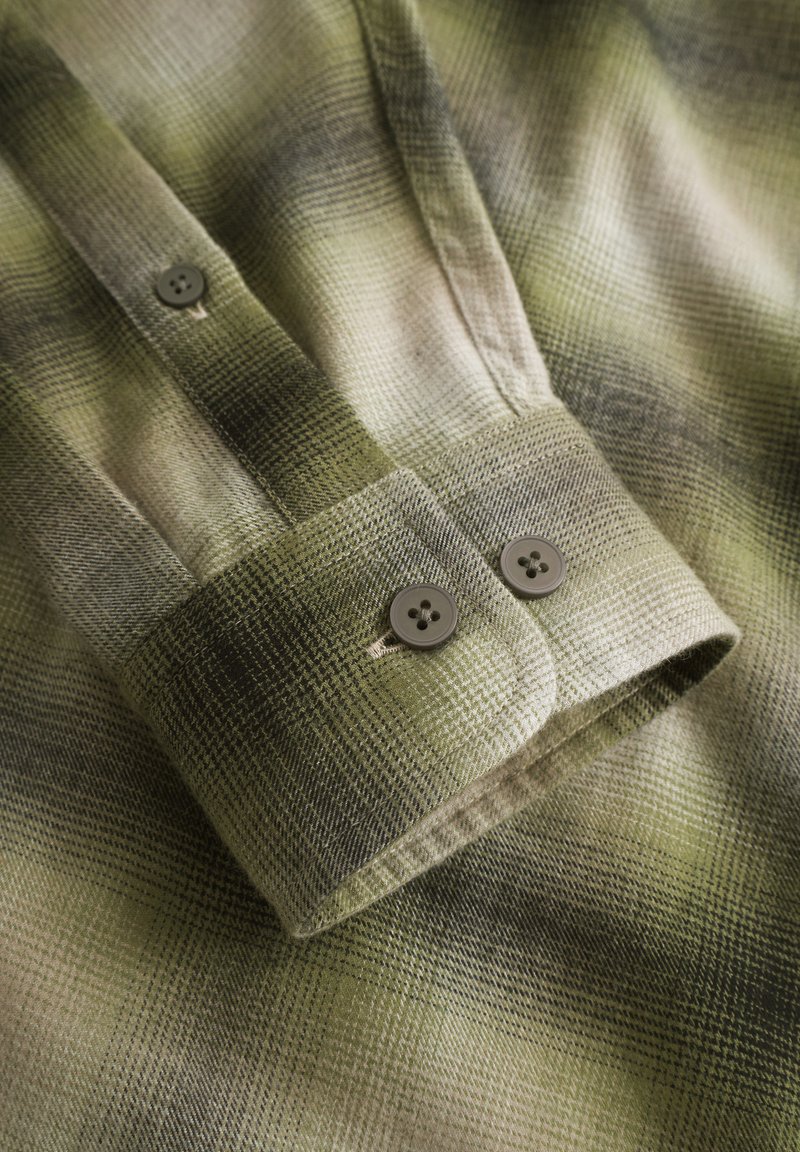 WOOD WOOD Chemise - deep lichen check