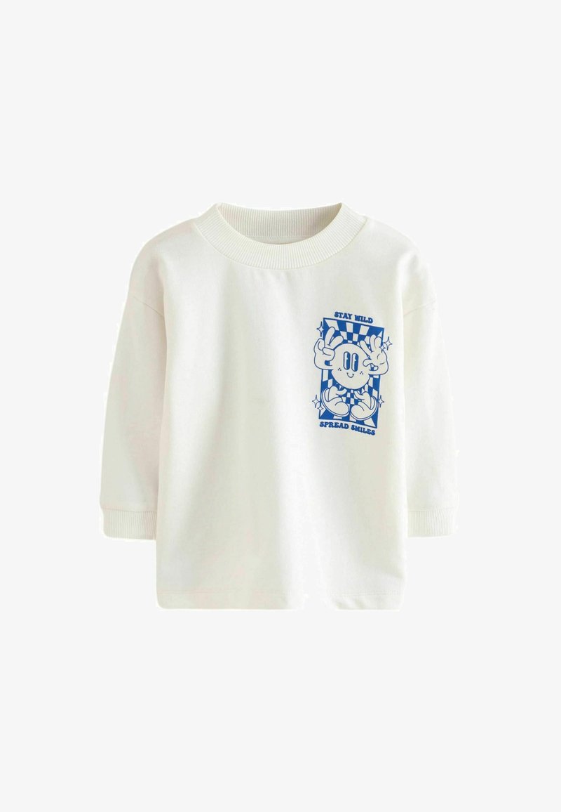 Next BACK PRINT - Langarmshirt - white