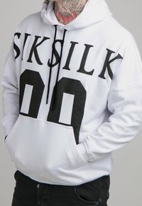 SIKSILK Felpa con cappuccio - grey