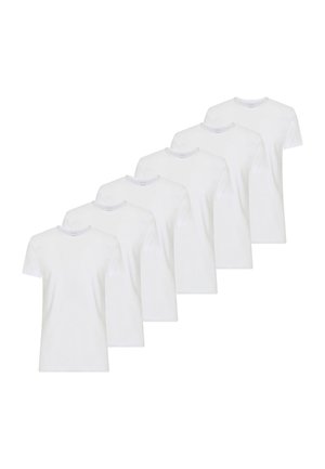 6 PACK - Maglietta intima - bianco