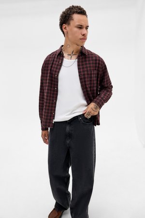 BDG CHECK PLAID - Camisa - red