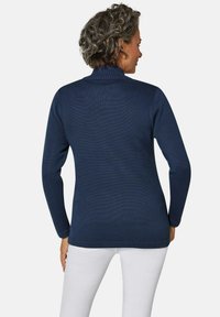 GOLDNER ATELIER SPORTLICHE - Strickjacke - navy
