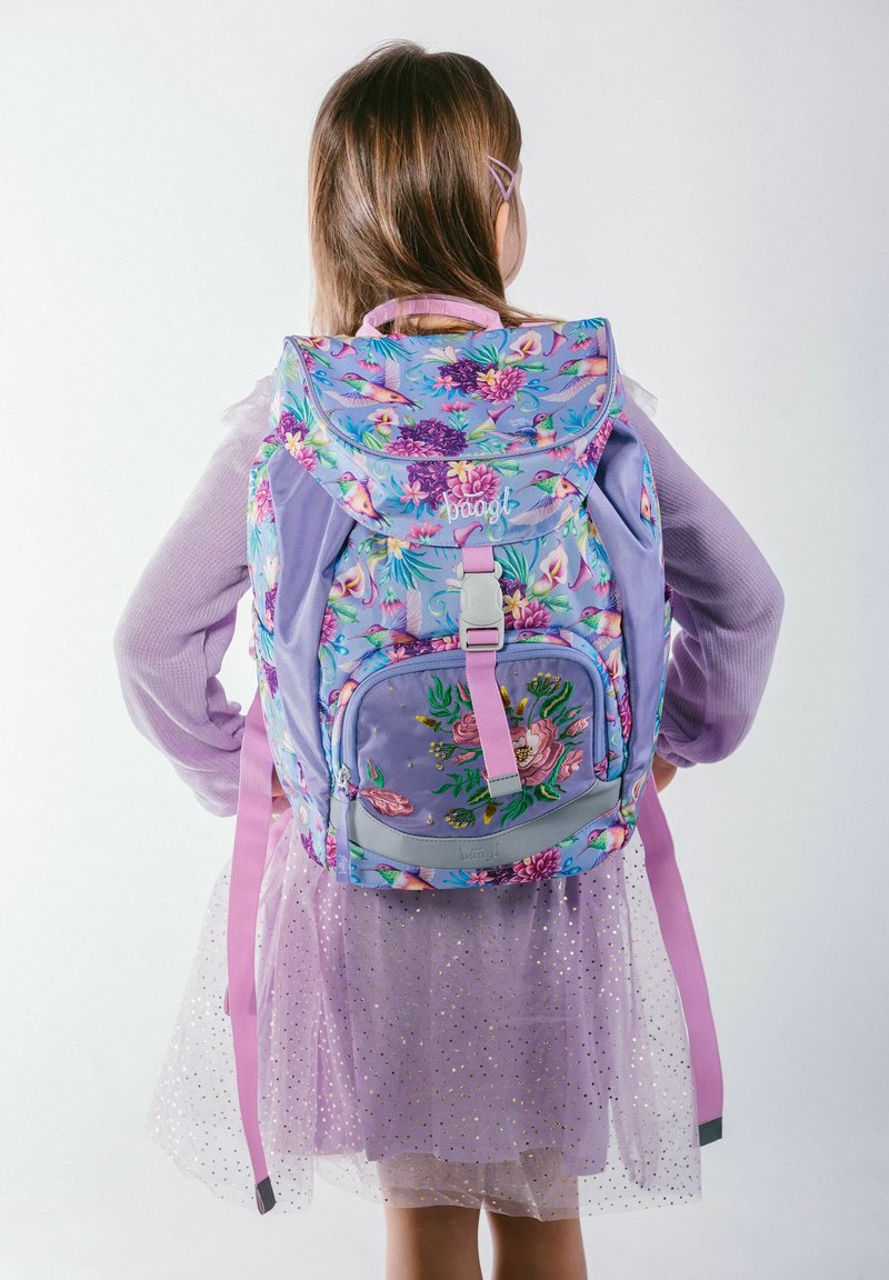 Baagl 3 SET ERGONOMISCHE - Set zainetto - violett