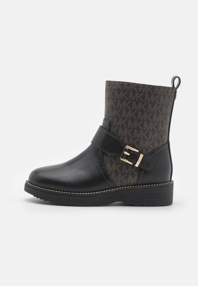 Michael Kors Kids HASKELL MOTO UNISEX - Klasikiniai aulinukai - black/brown
