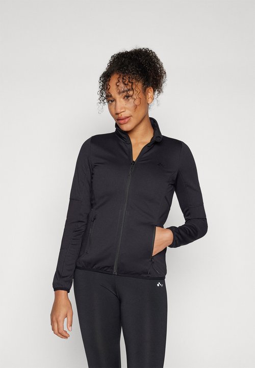 Sweat Polaire Femme Columbia - Vert, Taille L, 1/4 Zippé - Bon état