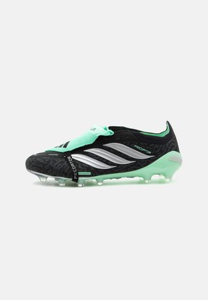 adidas Performance, PREDATOR ELITE FOLD OVER TONGUE ARTIFICIAL GROUND UNISEX - Футболни обувки за изкуствена трева - core black/silver-coloured metallic/pulse mint
