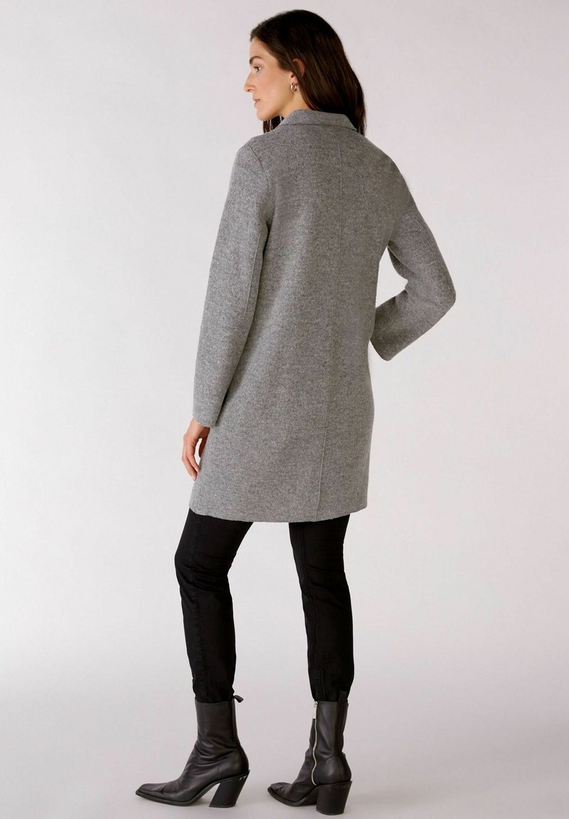 Damen Parkas | Oui MAYSON AUS GEKOCHTER WOLLE Klassischer Mantel grey/grau - ZD53049 Damen Parkas | Oui MAYSON AUS GEKOCHTER WOLLE Klassischer Mantel grey/grau - ZD53049