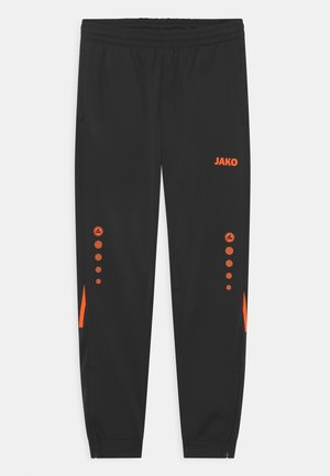CHALLENGE UNISEX - Verryttelyhousut - schwarz/neonorange