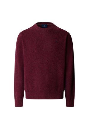 Hackett London, Jumper - oxblood red