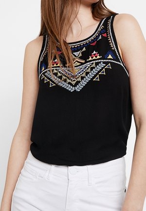 Bluse - black