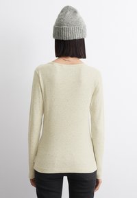 Marc O'Polo DENIM CREWNECK - Top dugih rukava - white blush