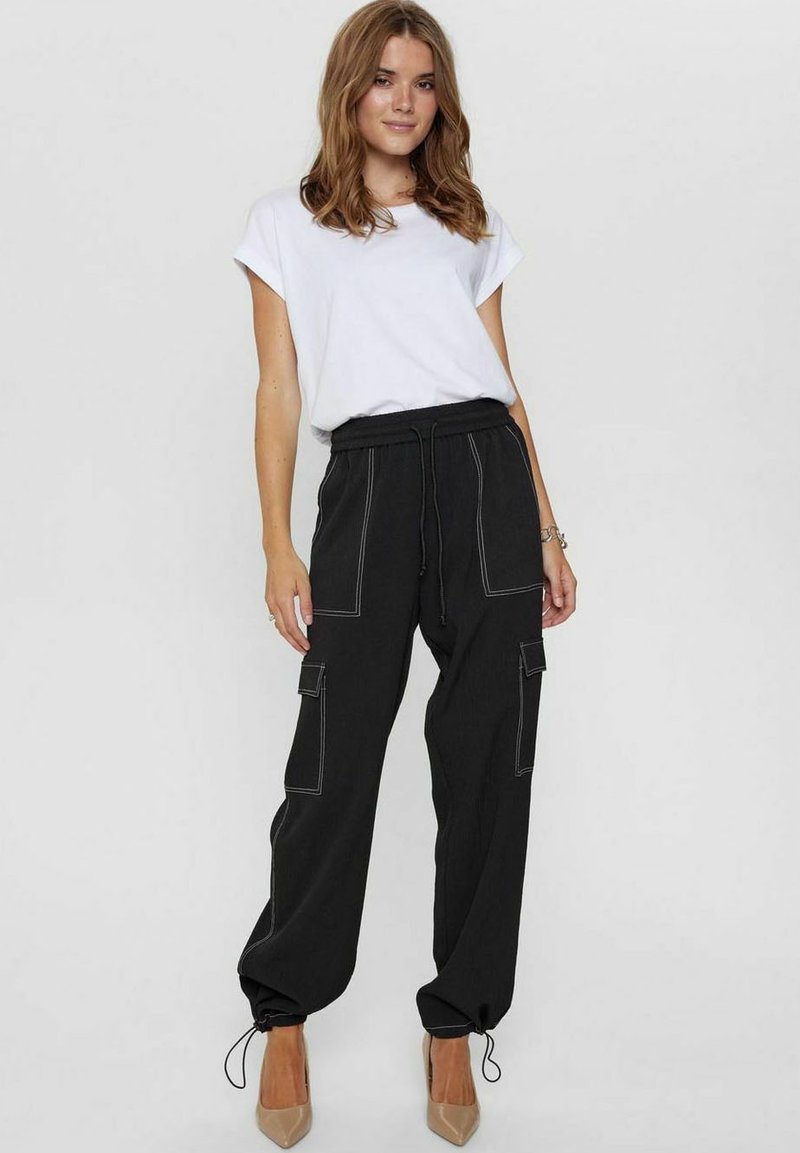 Numph Cargobroek zwart Numph Cargobroek zwart