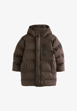 Next, REGULAR FIT - LONG LINE PUFFER - Wintermantel - brown