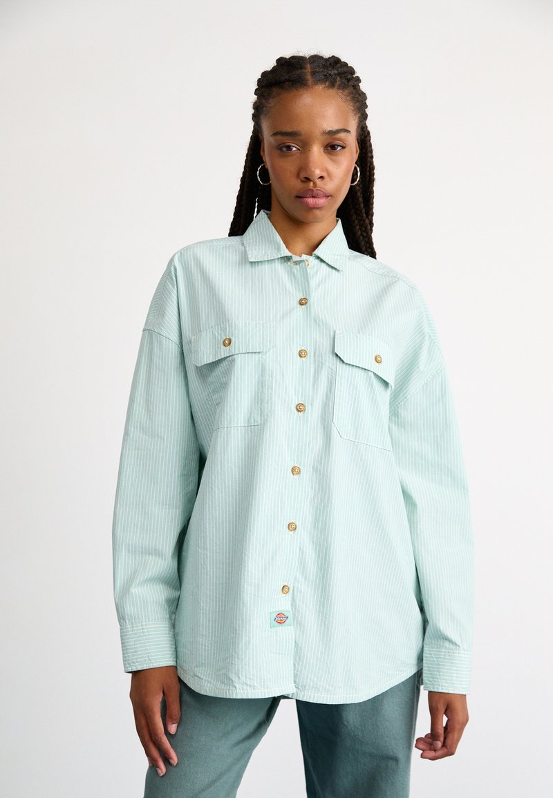 Dickies SEASONAL - Blusa com botões - blue surf