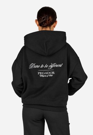 BELLINZONA - Sweatjacke - washed black