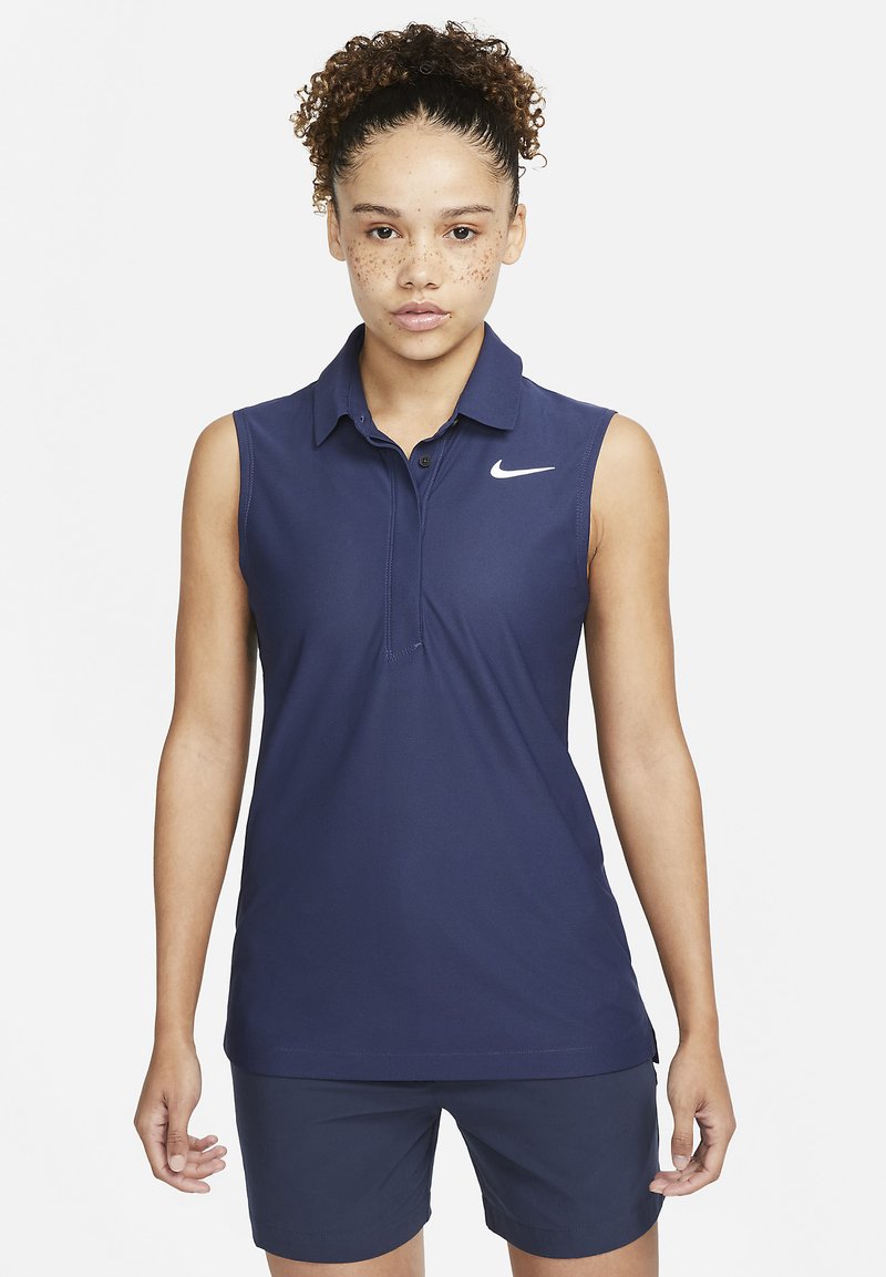 Nike Golf W NK DFADV TOUR POLO SL Poloshirt midnight navy white
