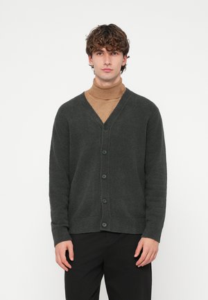 NINO CARDIGAN - Kardigan - dark evergreen