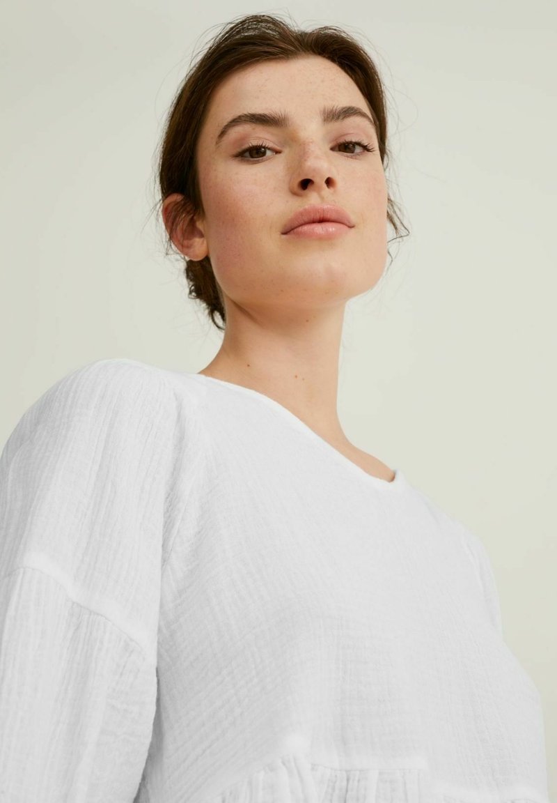 Damen Hemdblusen | C&A Bluse white/weiß - BZ94173 Damen Hemdblusen | C&A Bluse white/weiß - BZ94173