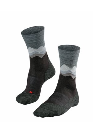 TK2 EXPLORE TREKKING MEDIUM-STRONG CUSHIONED - Chaussettes de sport - black (3003)