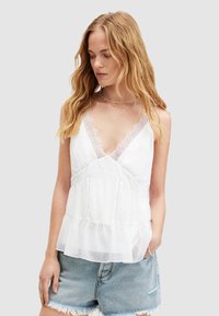AllSaints ROWEN - Pusero - chalk white