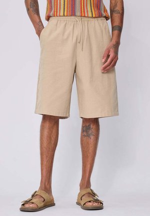 FRILIVIN SHORT - Pantalon de survêtement - beige