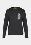 NATIONAL GEOGRAPHIC UNITEFIT GFX TEE LS - Ilgarankovis viršutinės dalies drabužis - black