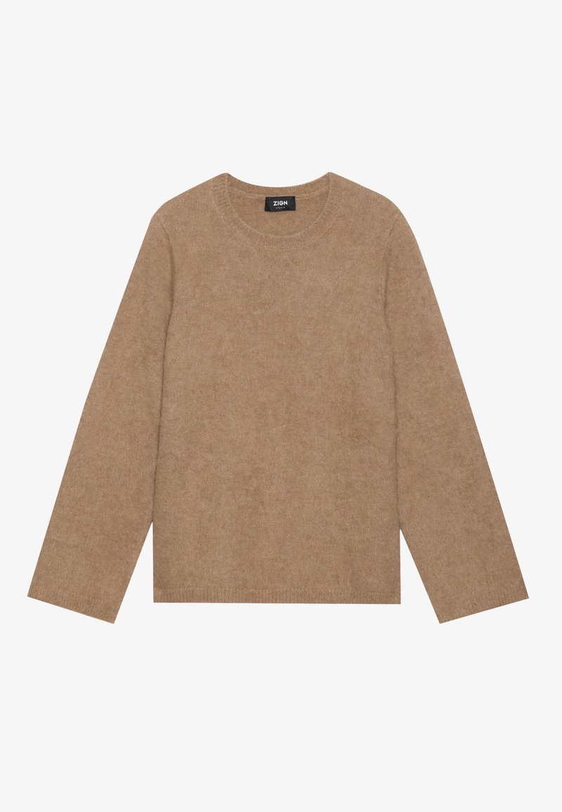 Zign Studio Trui taupe Zign Studio Trui taupe