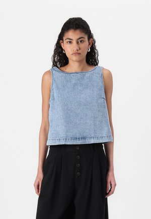 GAP SHELL TANK - Blouse - light wash