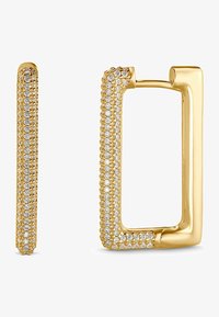 Ej vald, gold-coloured