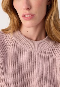 Marc O'Polo RAGLAN LONGSLEEVE ROUND NECK - Pulover - dusty rose