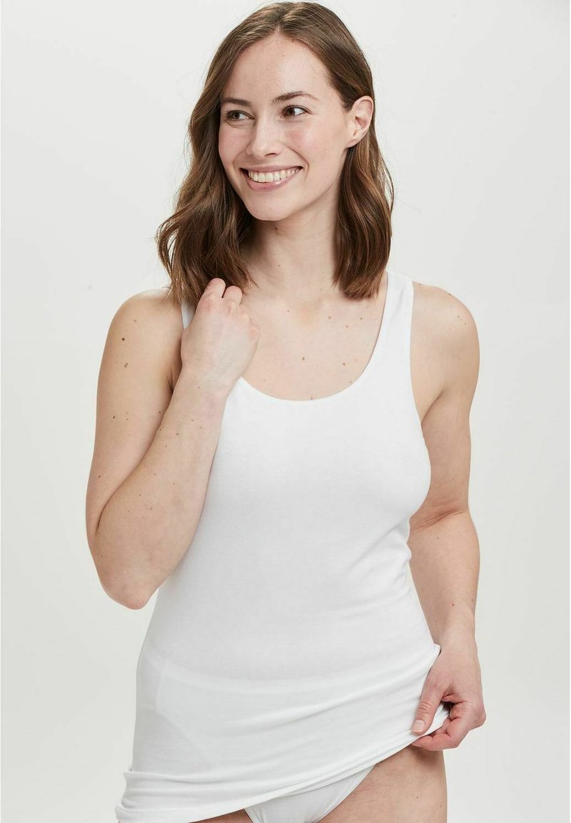 Decoy 3-PACK WITH WIDE STRAPS - Undershirt - white