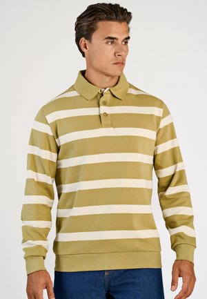 STRIPED - Maglietta a manica lunga - green