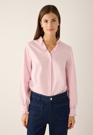 STRETCH-LANGARM - Hemdbluse - sorbet rose