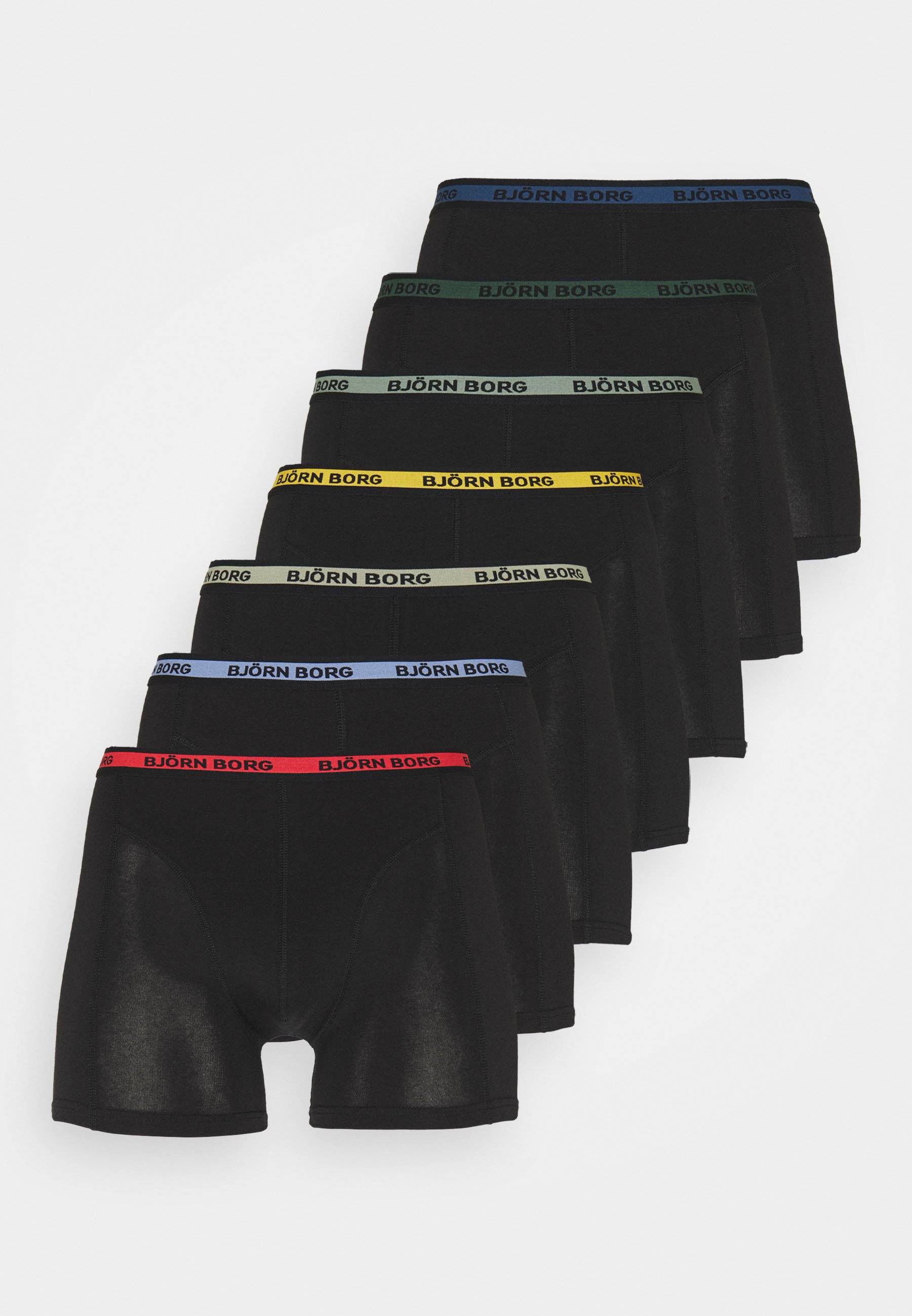 Bjorn Borg Seasonal Solid Neon Boxershort 7-Pack 1568 - Yourunderwearstore