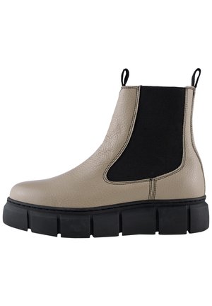 STB-TOVE CHELSEA - Stivaletti con plateau - beige