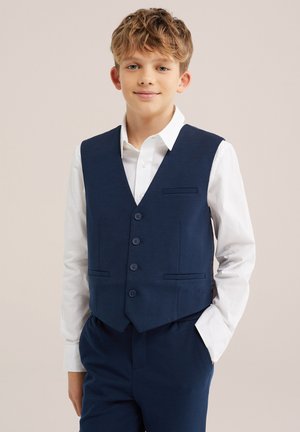 WE Fashion Brezrokavnik - dark blue