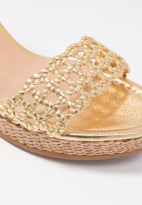Unisa High heeled sandals - gold-coloured