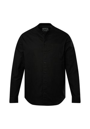 STHUGE, STHUGE SHIRT, LONG SLEEVE, COLLEGE COLLAR, UP TO 8 XL - Hemd - black