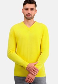 Mahogany TOUR-FIRST - Strickpullover - daffodil