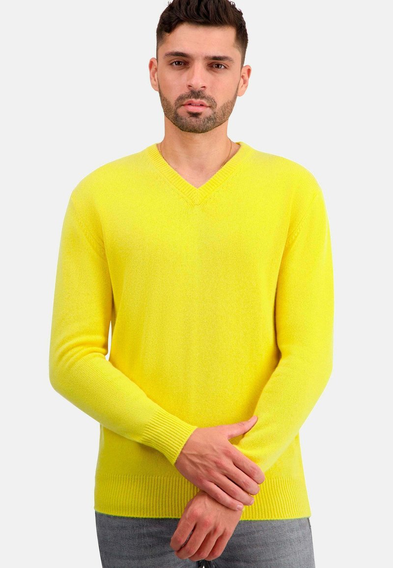 Mahogany TOUR-FIRST - Strickpullover - daffodil