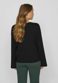 VILA VICASSIE  - Jersey de punto - black beauty