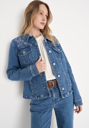 Camomilla Italia GALA - Denim jacket - blue denim plain