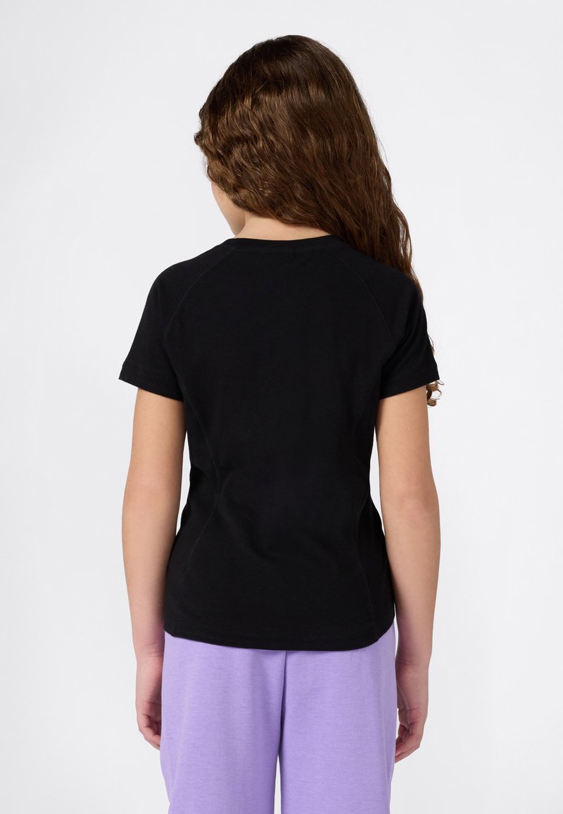 T-shirt Blanc Fille Young Dimension - Coton, 7-8 Ans, Col Rond