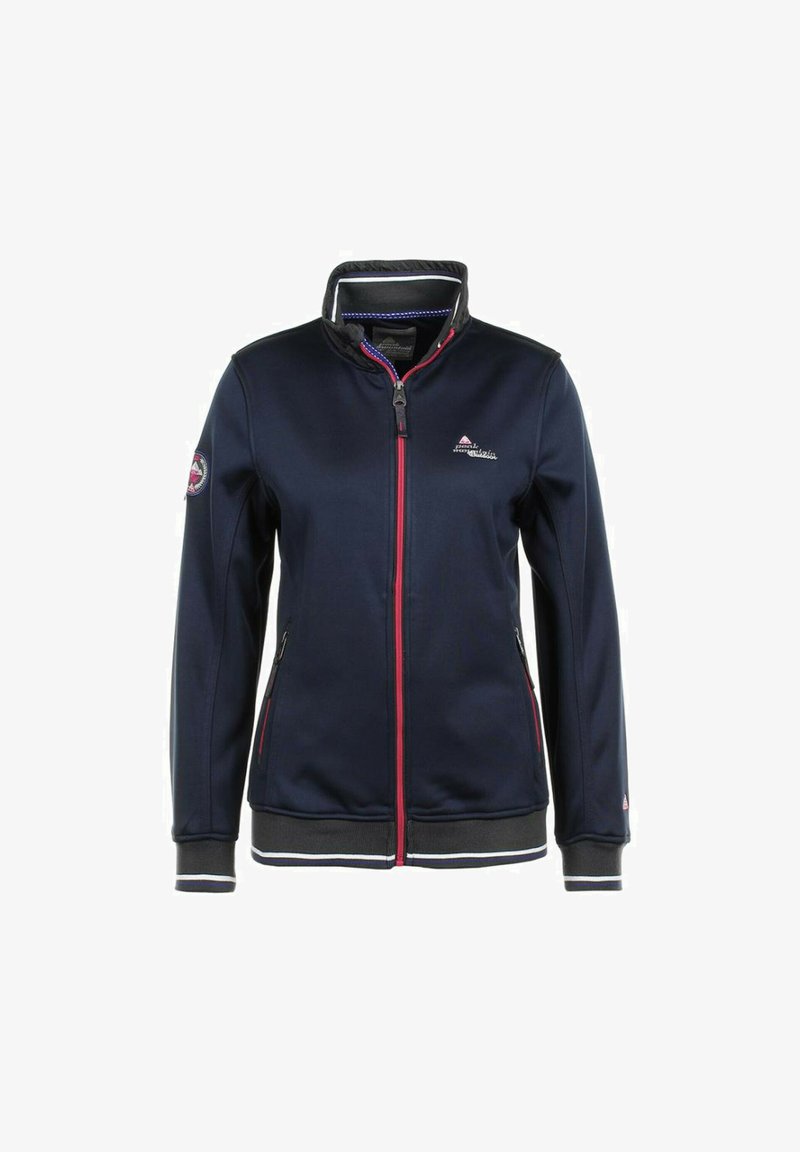 Peak Mountain BLOUSON POLARSHELL ACREEN - Veste mi-saison - dark blue