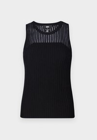SHEER YARN - Topper - black