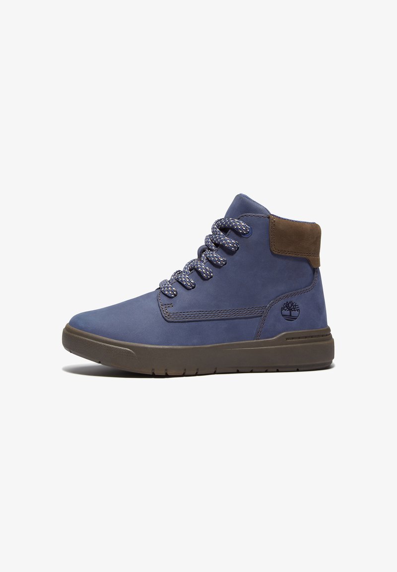 Timberland MID WITH ZIP - Dětské boty - dark blue