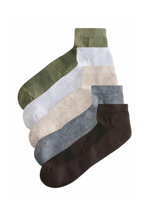Next, NEXT CUSHIONED TRAINER SOCKS 5 PACK - Socken - neutral  black  grey