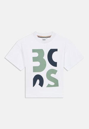 MET KORTE MOUWEN - Tričko s potlačou - blanc